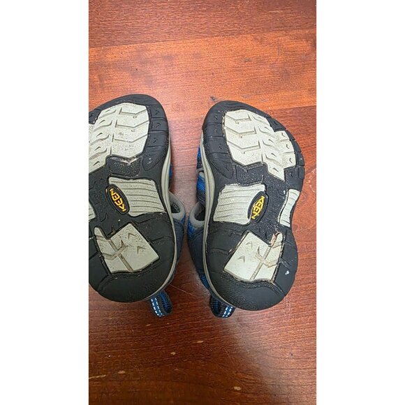 Keen infants Newport H2 Closed-Toe Hiking Sandals Size 5 Blue & Gray - Picture 7 of 8